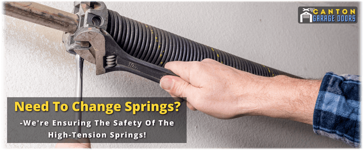 Broken Garage Door Spring Canton GA